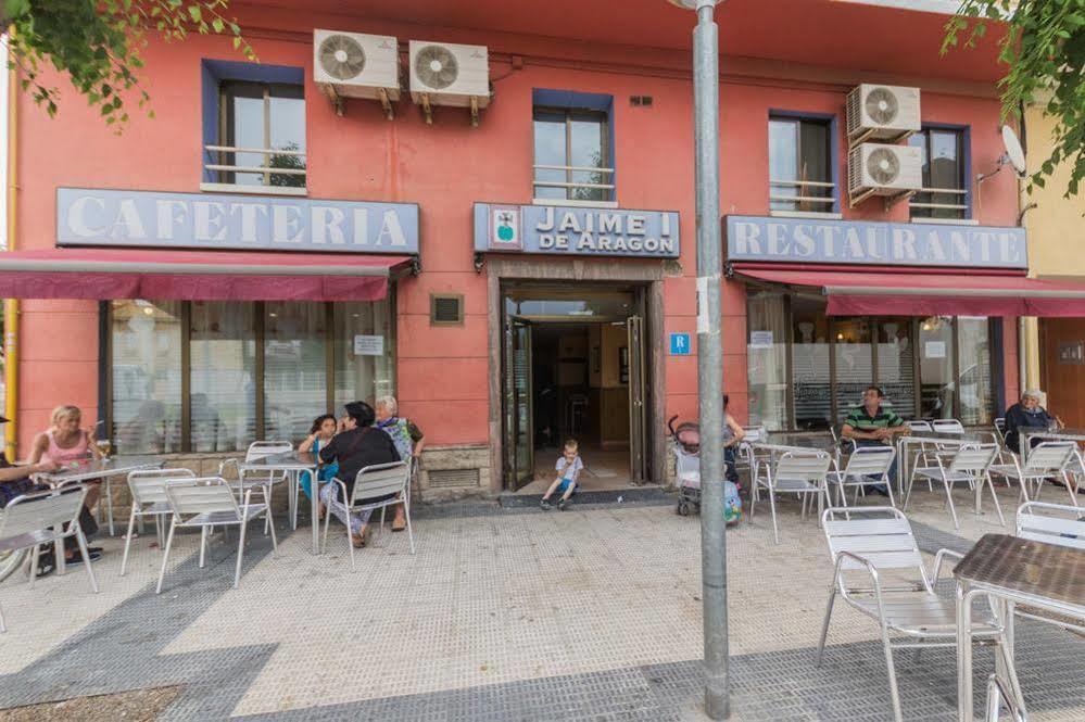 Hostal Jaime I Huesca Exterior foto